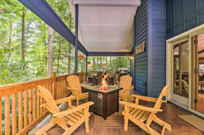 Smoky Mtn Retreat with Games, Fire Pit and Patio! Maggie Valley
